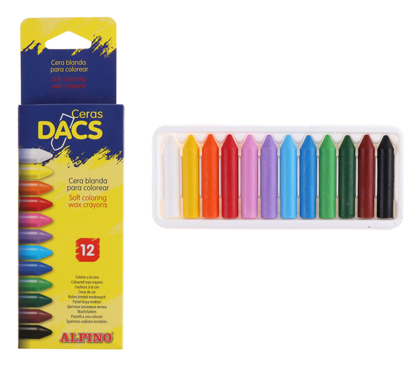 ALPINO χρωματιστές κηρομπογιές DA050290 ALPINO χρωματιστές κηρομπογιές DA050290