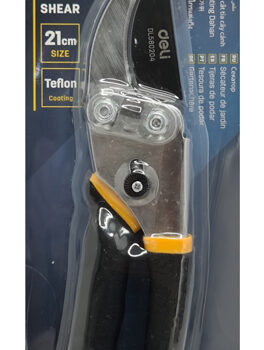 DELI κλαδευτήρι DL580204, teflon, ρυθμιζόμενο, 21cm 3 ρυθμιζόμενο