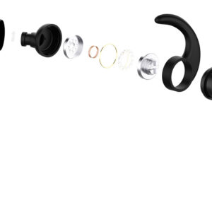 YISON earphones E14 με μαγνήτη, Bluetooth, 10mm, 65mAh, μαύρα 4 E14 BK 4