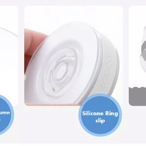 ECOCO βάση οδοντόβουρτσας και σεσουάρ μαλλιών E1509, λευκή 4 E1509 3