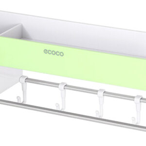 ECOCO βάση τοίχου για μικροαντικείμενα E1712, 40x13x12cm, πράσινη 1 ECOCO βάση τοίχου για μικροαντικείμενα E1712