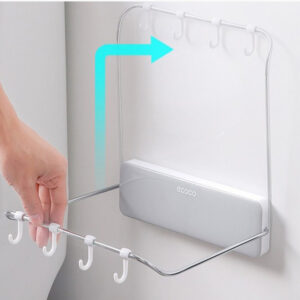 ECOCO βάση τοίχου για κουζίνα-μπάνιο E1717, 24x24x7cm, γκρι 3 γκρι