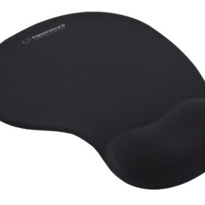ESPERANZA gel mouse pad EA137K, 230x190x20mm, μαύρο 1 ESPERANZA gel mouse pad EA137K
