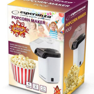 ESPERANZA μηχανή παρασκευής ποπκορν EKP005W, λευκή 2 EKP005W 1