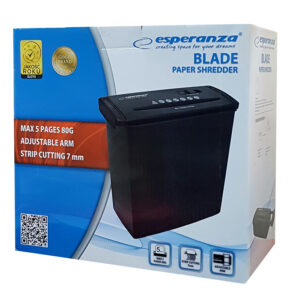 ESPERANZA καταστροφέας εγγράφων EN101, Α4, 10l, μαύρος 4 EN101 3