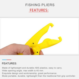 Fish gripper χεριού FISH-0023, ABS, κίτρινο 2 ABS