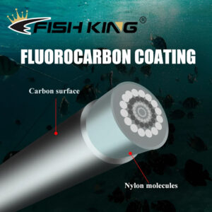 FISH KING πετονιά ψαρέματος FISH-0036, 9.7kg, 0.35mm, 100m, διάφανη 2 9.7kg