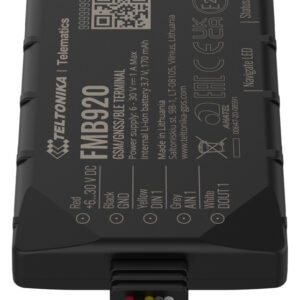 TELTONIKA GPS Tracker αυτοκινήτου FMB920AE5M01, GSM/GPRS/GNSS, Bluetooth 3 Bluetooth