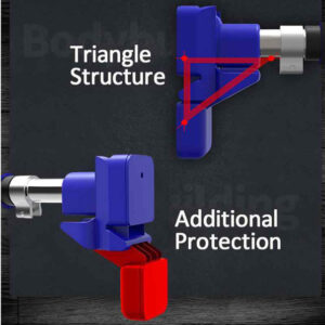 Μονόζυγο πόρτας GYM-0017, ρυθμιζόμενο μήκος 70-90cm, ατσάλινο, max 500kg 3 ατσάλινο