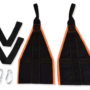 Ιμάντας μονόζυγου GYM-0018, μαύρο-πορτοκαλί, 2τμχ 1 Ιμάντας μονόζυγου GYM-0018