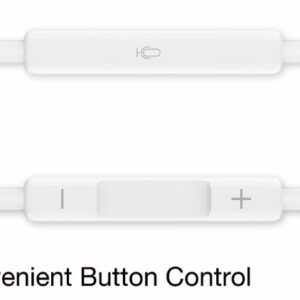 USAMS earphones με μικρόφωνο EP-22, 3.5mm σύνδεση, Φ14mm, 1.2m, λευκά 3 Φ14mm