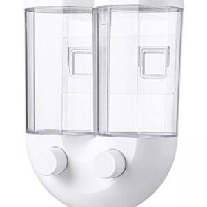 Διανεμητής δημητριακών HUH-0049, με επιτοίχια βάση, 1300ml, λευκός 1 Διανεμητής δημητριακών HUH-0049