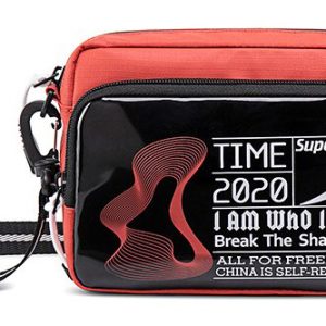 SUPER FIVE τσάντα ώμου K00111-OR, κόκκινη 1 SUPER FIVE τσάντα ώμου K00111-OR