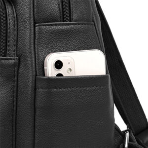 BALIDAISHU γυναικεία τσάντα πλάτης LBAG-0009, μαύρη 3 LBAG 0009 1