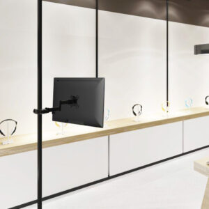 BRATECK Βάση στύλου στήριξης LDA35-112 για οθόνη 17"-32", 8kg 3 LDA35 112 2