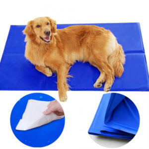 Δροσιστικό χαλάκι LXM181 για σκύλο & γάτα, αδιάβροχο, 90x50cm, μπλε 2 αδιάβροχο
