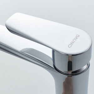 BRUNO μπαταρία νιπτήρα M12569-234C, αναμεικτική, ασημί 3 ασημί