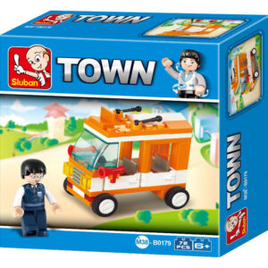 SLUBAN Τουβλάκια Town, Mini Bus M38-B0179, 72τμχ 2 M38 B0179 1