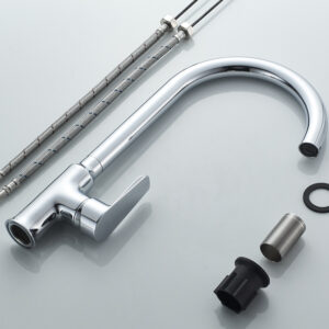 BRUNO μπαταρία πάγκου κουζίνας M54569-234C, αναμεικτική, ασημί 4 M54569 234C 3