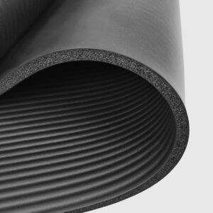 Στρώμα γυμναστικής Yoga Mat MATT-0009, 1800x600x6mm, NBR, μαύρο 2 1800x600x6mm