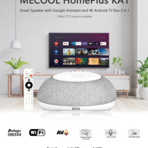 MECOOL TV Box & smart ηχείο KA1 με αποκωδικοποιητή, 4K, Android 11 2 4K