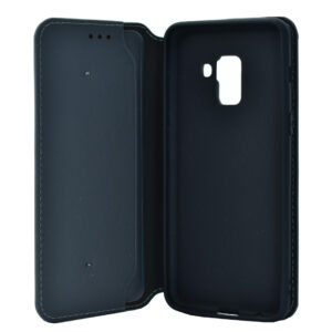 POWERTECH Θήκη Slim Leather για Samsung A5 2018, γκρι 3 MOB 1147 2