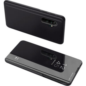 POWERTECH θήκη Clear view MOB-1550, Xiaomi Mi Note 10 Lite, μαύρη 1 POWERTECH θήκη Clear view MOB-1550