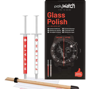 POLYWATCH kit αφαίρεσης γρατζουνιάς P11010 για τζάμι ρολογιού