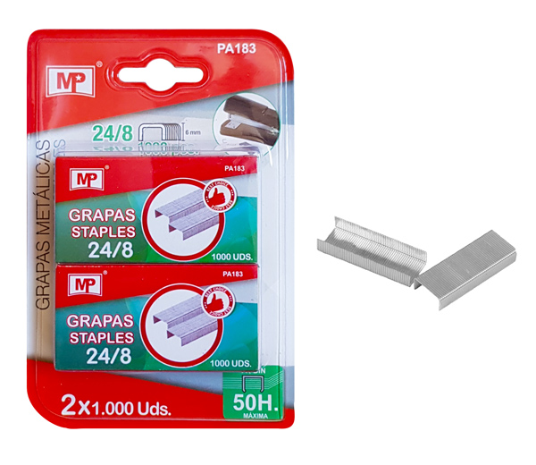 MP ανταλλακτικά συρραπτικού 24/8 PA183 MP ανταλλακτικά συρραπτικού 24/8 PA183