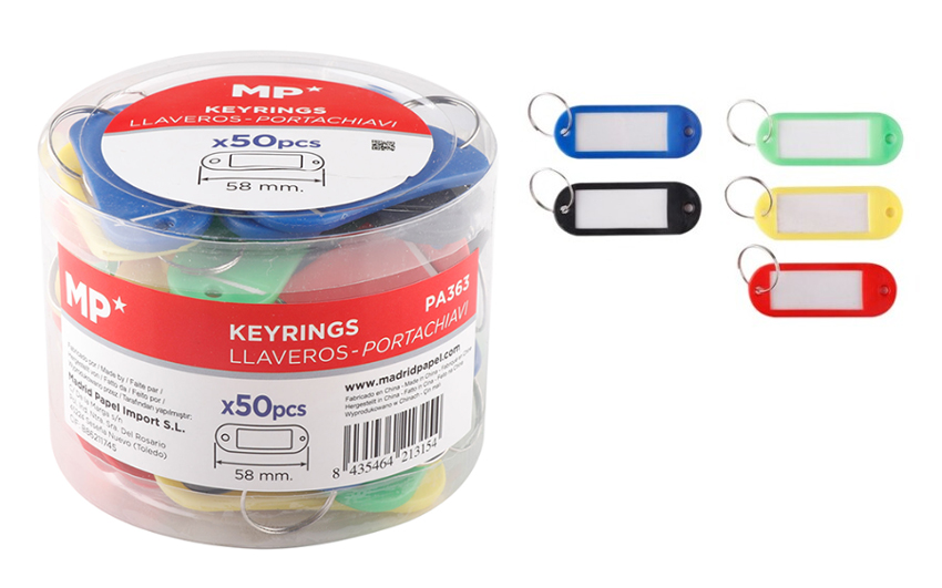 MP μπρελόκ κλειδιών με ετικέτα PA363 MP μπρελόκ κλειδιών με ετικέτα PA363