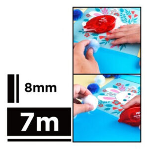 MP κόλλα ταινία πολλαπλών χρήσεων PA516-1, 8mm x 7m 2 8mm x 7m