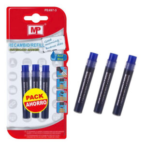 MP ανταλλακτικά μελάνια PE497-3 για μαρκαδόρο PE496, μπλε, 3τμχ 1 MP ανταλλακτικά μελάνια PE497-3 για μαρκαδόρο PE496