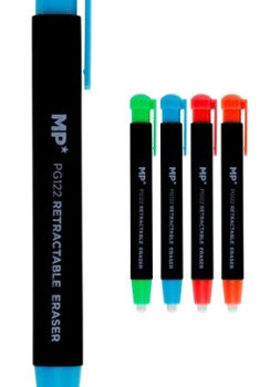 MP μηχανική γόμα στυλό PG122, 2x ανταλλακτικά, διάφορα χρώματα 2 2x ανταλλακτικά