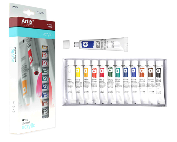 MP ακρυλικά χρώματα ακουαρέλας PP173 MP ακρυλικά χρώματα ακουαρέλας PP173
