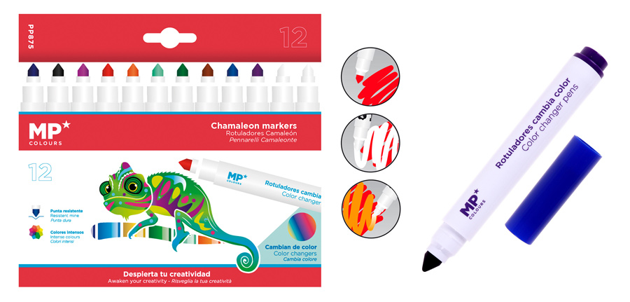 MP σετ χρωματιστών μαρκαδόρων σειράς Cameleon PP875 MP σετ χρωματιστών μαρκαδόρων σειράς Cameleon PP875