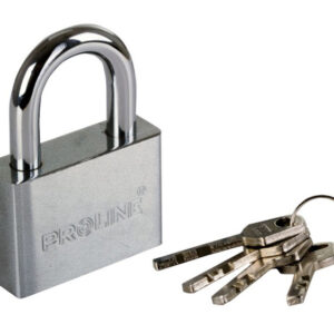 PROLINE λουκέτο ασφαλείας 24860, 4x κλειδιά, μεταλλικό, 60mm 1 PROLINE λουκέτο ασφαλείας 24860