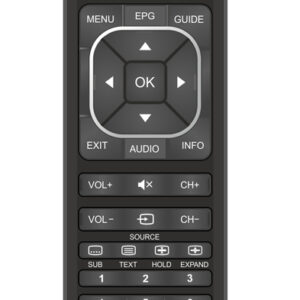 POWERTECH Χειριστήριο PT-744, προγραμματιζόμενο μέσω Η/Υ, TV/DVD/CBL/AUX 1 PT 744