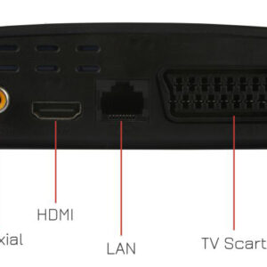 POWERTECH ψηφιακός δέκτης PT-779, MPEG4, DVB-T2, H.265, RJ45 2 PT 779 1