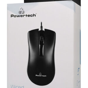 POWERTECH ενσύρματο ποντίκι PT-808, οπτικό, 1000DPI, μαύρο 3 PT 808 2