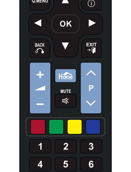 POWERTECH Τηλεχειριστήριο PT-830 για τηλεοράσεις LG