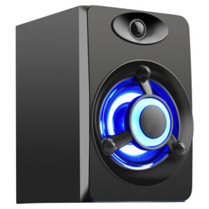 POWERTECH ηχεία Crystal sound PT-841, 2.1, 5W + 2x 3W, 3.5mm, μαύρα 2 2.1
