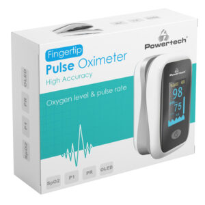 POWERTECH παλμικό οξύμετρο δακτύλου PT-922, OLED οθόνη, λευκό 4 PT 922 3