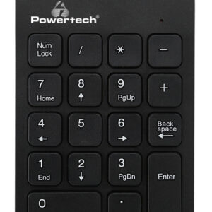 POWERTECH ασύρματο αριθμητικό πληκτρολόγιο PT-939, 2.4GHz, μαύρο 2 2.4GHz