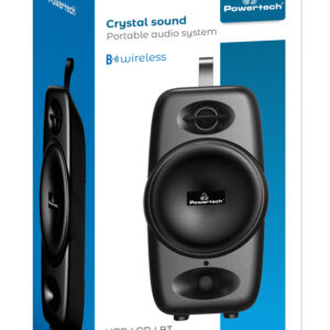 POWERTECH φορητό ηχείο PT-987, 10W RMS, TWS, 2000mAh, μαύρο 3 TWS