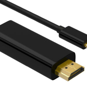 POWERTECH καλώδιο USB-C σε HDMI PTH-073, 4K/60Hz, 2m, μαύρο 1 POWERTECH καλώδιο USB-C σε HDMI PTH-073