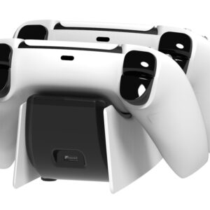 ROAR βάση φόρτισης gamepad RR-0020 για 2x PS5 DualSense, λευκή 3 RR 0020 2