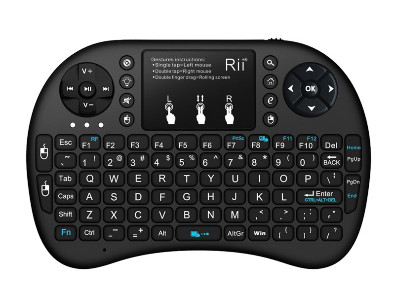 RIITEK ασύρματο πληκτρολόγιο Mini i8+ με touchpad RIITEK ασύρματο πληκτρολόγιο Mini i8+ με touchpad