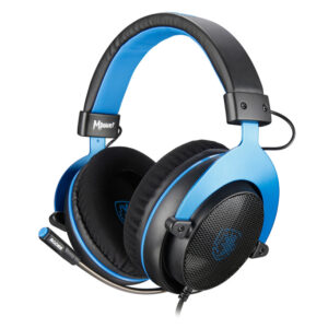 SADES Gaming Headset Mpower, Multiplatform, 3.5mm, 50mm ακουστικά, μπλε 1 SA 723