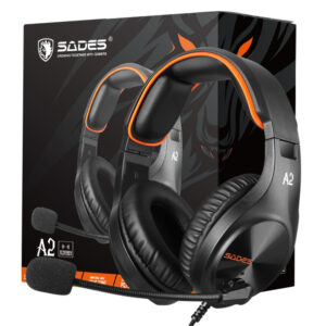 SADES Gaming Headset A2, multiplatform, 3.5mm, μαύρα 3 3.5mm