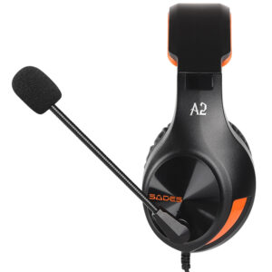 SADES Gaming Headset A2, multiplatform, 3.5mm, μαύρα 2 multiplatform